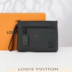 Clutch/ Pouch Louis Vuitton Takeoff Aerogram (Đen)