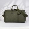 Túi du lịch Gucci Jumbo GG Dark Green Cowhide (Xanh rêu) size 45