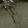 Túi du lịch Gucci Jumbo GG Dark Green Cowhide (Xanh rêu) size 45