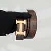 Thắt lưng Hermès H Guillochee Brown Crocodile (size 90-95)
