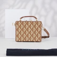 Túi Christian Dior CD Diamond Toile de Dior Structured Box (unisex)