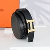 Thắt lưng Hermès H Guillochée Reversible Togo/Boxcalf size 85
