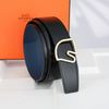 Thắt lưng Hermès H de Chavel Reversible Box Calf/Togo size 90