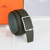Thắt lưng Hermès H Buckle Reversible Epsom (Nâu/Xám) size 95