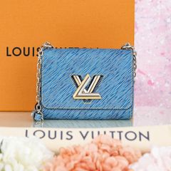 Túi Louis Vuitton Twist PM Denim Epi size 19