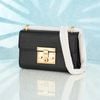 Túi Gucci Padlock Calfskin in Black size 20