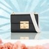 Túi Gucci Padlock Calfskin in Black size 20