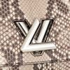 Túi đeo Louis Vuitton Twist PM Exotic Python Brown size 19