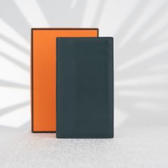 Ví dài Hermès Blue Nuit Evercolor