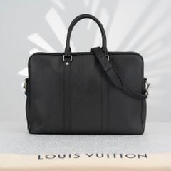 Cặp tài liệu Louis Vuitton Porte-Document Voyage Noir Taiga size 36