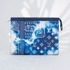 Clutch Louis Vuitton Pochette Voyage MM Monogram Bandana Bleached Blue