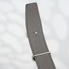 Thắt lưng Hermes Touareg Letter Sliver Buckle Reversible Boxcalf/Togo (Đen/Xám) size 95