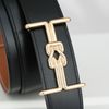 Thắt lưng Hermes H Marin Vintage Gold Revisibile Boxcalf/Togo size 95