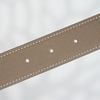 Thắt lưng Hermes Buckle H Curb Gold Reversible Epsom size 95
