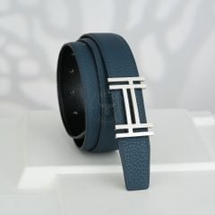 Thắt lưng Hermès H Au Carré Silver Buckle Reversible Boxcalf/Togo size 95