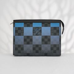 Clutch Louis Vuitton Pochette Voyage MM Ombre Giant Damier