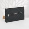 Clutch Burberry London Checkered Zip Black