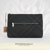 Clutch Burberry London Checkered Zip Black