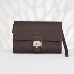 Clutch Hermès Sac à Dépêches Bordeaux Cowhide size 23