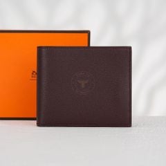 Ví ngắn Hermès MC² Copernic Compact Burgundy size 11