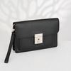 Clutch Louis Vuitton Belaia Noir Epi Size 24