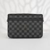 Túi Louis Vuitton Studio Messenger Damier Graphite Black size 23