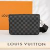 Túi Louis Vuitton Studio Messenger Damier Graphite Black size 23