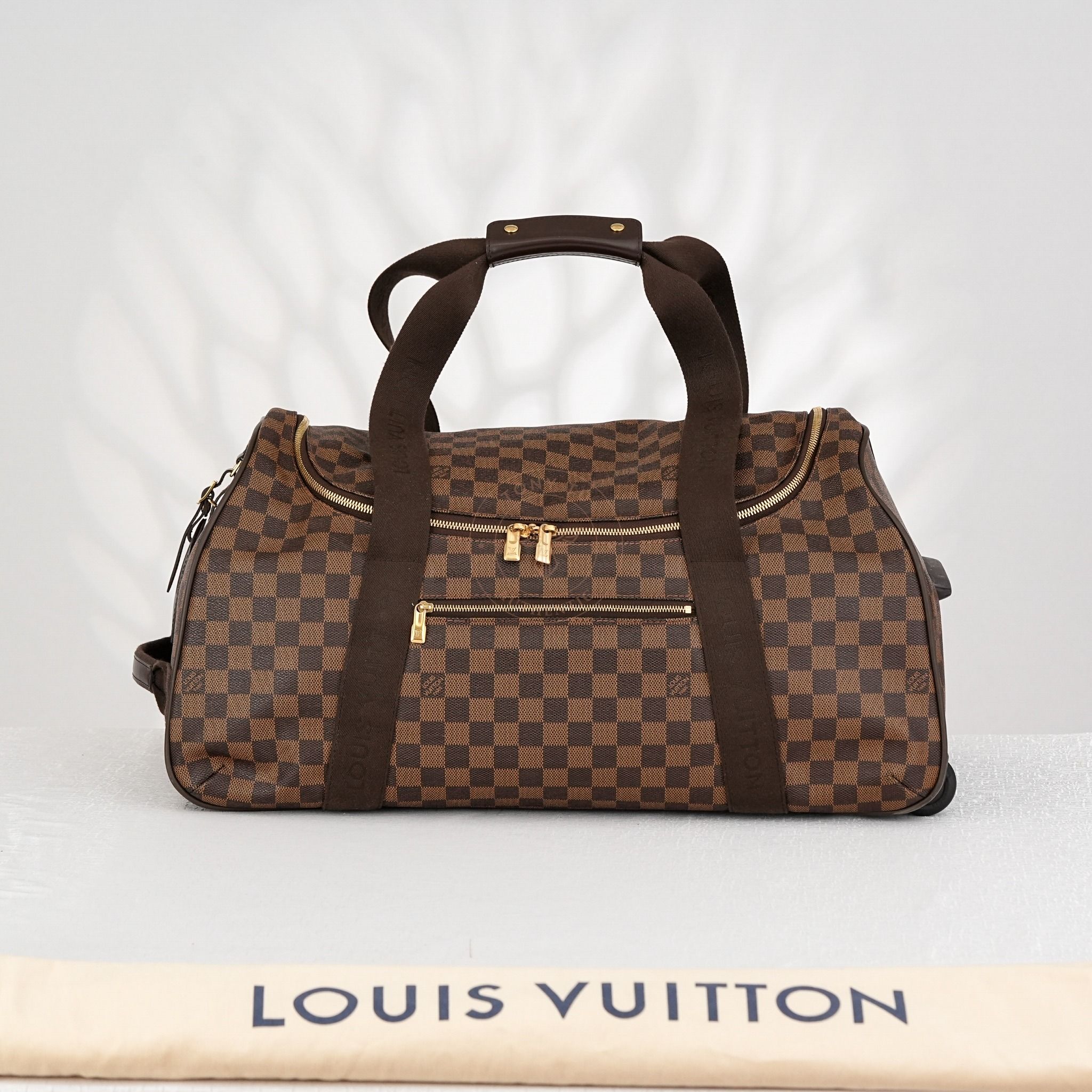 Túi du lịch Louis Vuitton Roadster Damier Ebene size 55