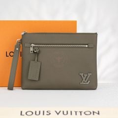 Clutch/ Pouch Louis Vuitton Takeoff Aerogram (Nâu xám)