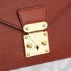Clutch Louis Vuitton Sellier Dragonne – Epi Leather Brown size 26