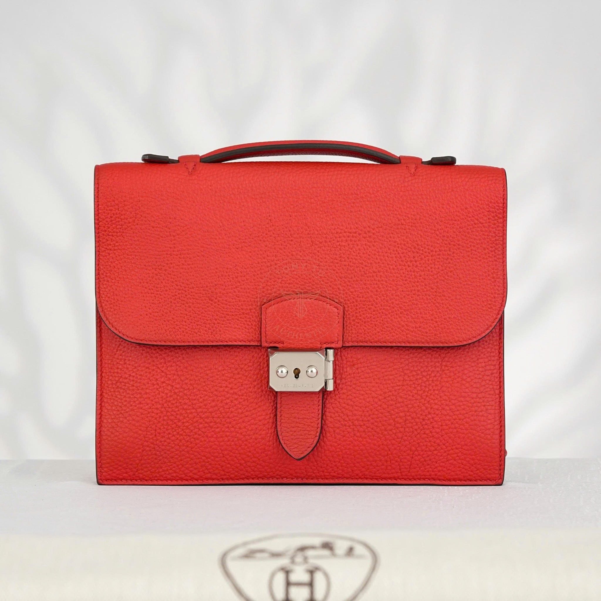 Túi đeo Hermès Sac à Dépêches Messenger Togo size 27