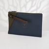 Clutch /Pouch Hermès Cabavertige Togo Navy Olive (Xanh Navy/Xanh Olive) size 30