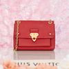 Túi Louis Vuitton Vavin Fauve Monogram Empreinte size 20 (Đỏ Ruby)