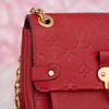 Túi Louis Vuitton Vavin Fauve Monogram Empreinte size 20 (Đỏ Ruby)