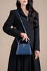 Túi đeo Louis Vuitton Capucines Mini Navy Ostrich