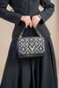 Túi đeo Louis Vuitton Twist MM Monogram Jacquard Black