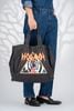 Túi Tote Dsquared2 Rock 80’s Band In Black Graphic