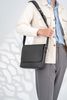 Túi đeo Louis Vuitton Roman PM Messenger Black Taiga size 25