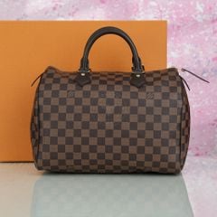 Túi du lịch Louis Vuitton Speedy Bandoulière Damier Ebene size 30