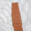 Thắt lưng Hermès PG H Buckle Reversible Boxcalf/Togo (Đen/Nâu Gold) size 105