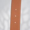 Thắt lưng Hermès PG H Buckle Reversible Boxcalf/Togo (Đen/Nâu Gold) size 105