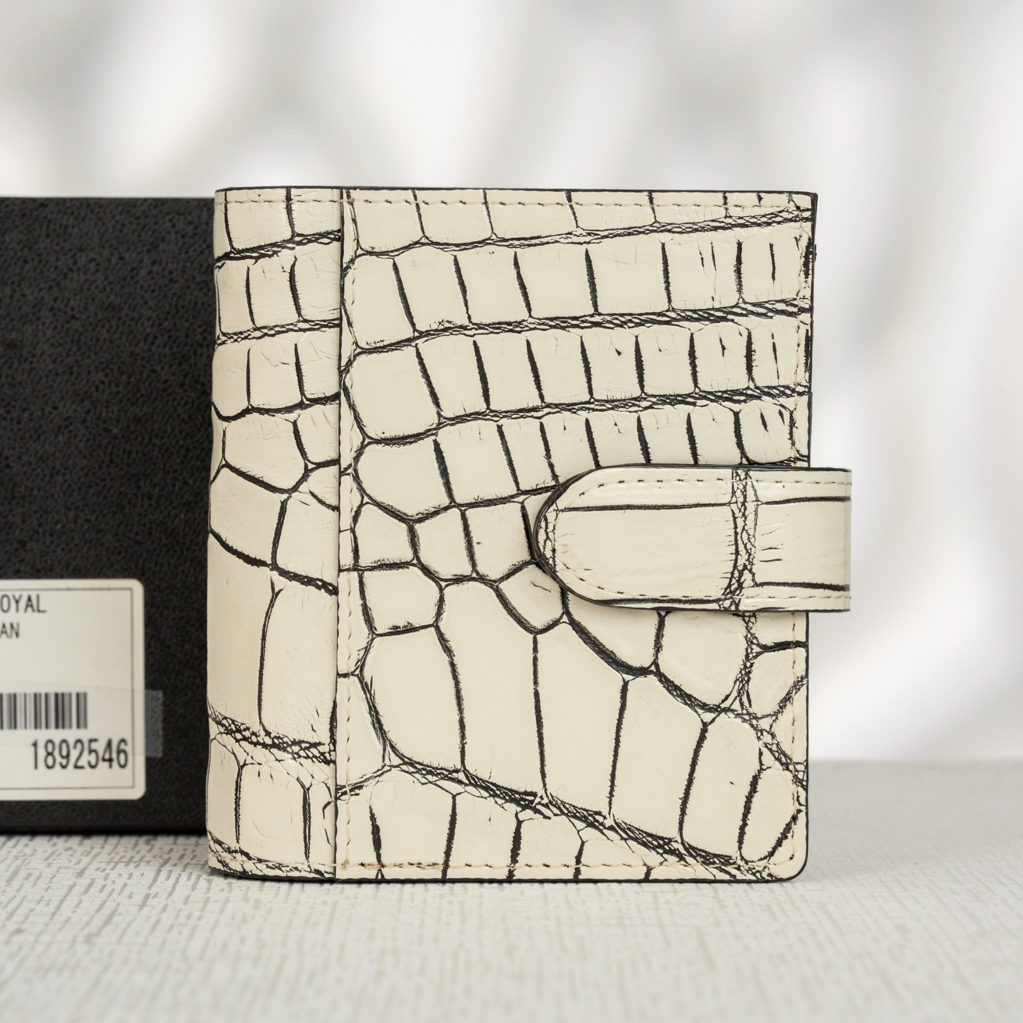 Ví ngắn Croix Royal Crocodile