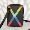 Túi đeo Louis Vuitton Virgil Abloh Rainbow Danube Messenger Black Taiga size 16