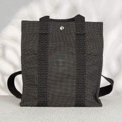 Balo Hermès Vintage “H” Pattern Canvas Size 33