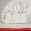 Túi du lịch Bally Switzerland Duffle White Calfskin Size 47