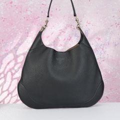 Túi Gucci B Large Shoulder Bag Black Leather size 48
