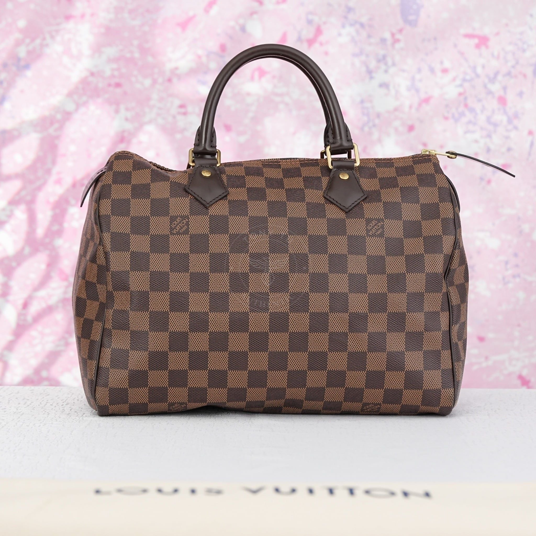 Túi du lịch Louis Vuitton Speedy Bandoulière Damier Ebene size 30