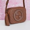 Túi Gucci Soho Disco Cowhide in Brown