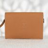 Clutch Hermès Sac à Dépêches Gold Brown Togo Size 24