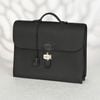 Cặp tài liệu Hermes Sac à Dépêches Briefcase Togo Black size 39